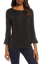 Women's Michael Michael Kors Metallic Dot Top - Black