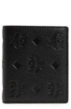 Women's Mcm Klara Leather Bifold Wallet - Black