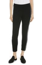 Women's Eileen Fisher Side Stripe Slim Pants - Black