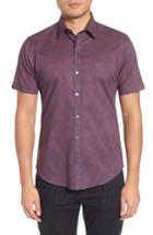 Men's Zachary Prell Siguenza Floral Short Sleeve Sport Shirt