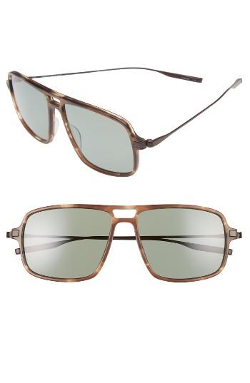 Men's Salt Burkhart 59mm Polarized Sunglasses - Mauve Mist/ Turkish Coffee