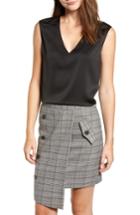 Women's Chriselle Lim Veronica V-neck Tank - Black