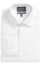 Men's Bonobos Jetsetter Slim Fit Stretch Solid Dress Shirt 33 - White