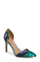 Women's Leith Parker Clear D'orsay Pump .5 M - Pink