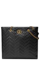 Gucci Gg Marmont 2.0 Matelasse Leather North/south Tote Bag -