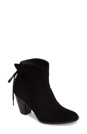 Women's Huma Blanco Violeta Western Bootie Us / 36eu - Black