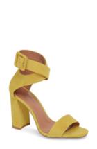 Women's Topshop Sinitta Crossover Sandal .5us / 36eu - Yellow