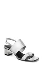 Women's Via Spiga Forte Block Heel Sandal M - Metallic