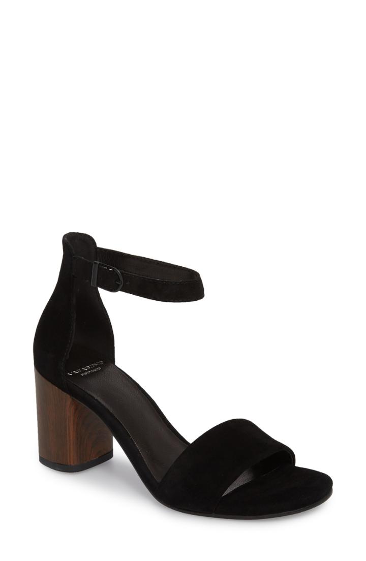 Women's Vagabond Shoemakers Carol Ankle Strap Sandal Us / 38eu - Black