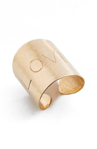 Women's Nashelle Love Cuff Ring