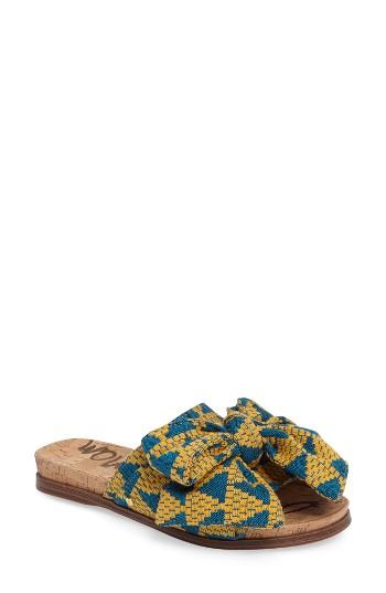 Women's Sam Edelman Henna Slide Sandal M - Yellow