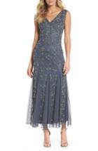 Women's Pisarro Nights Beaded Godet Gown - Blue