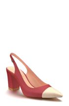 Women's Shoes Of Prey Slingback Pump B - Red