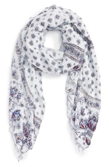 Women's Hinge Paisley Poetry Wrap