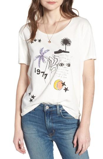 Women's Scotch & Soda Desert Tee - White