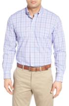 Men's Tailorbyrd Arbor Plaid Sport Shirt, Size - Purple