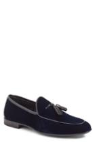 Men's Magnanni Denton Tassel Loafer .5 M - Blue