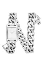 Women's Rebecca Minkoff Moment Chain Wrap Bracelet Watch, 19mm X 30mm
