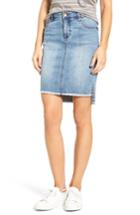 Women's Kut From The Kloth Connie High/low Denim Skirt