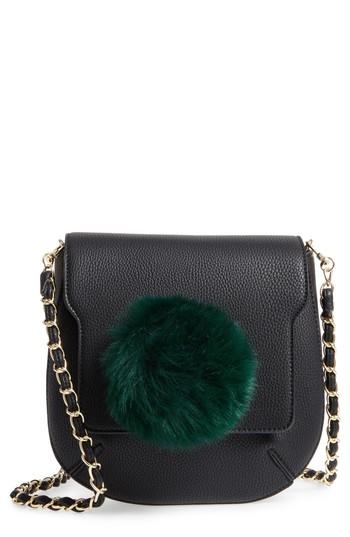 Jules Kae Isa Faux Leather Crossbody Bag - Black