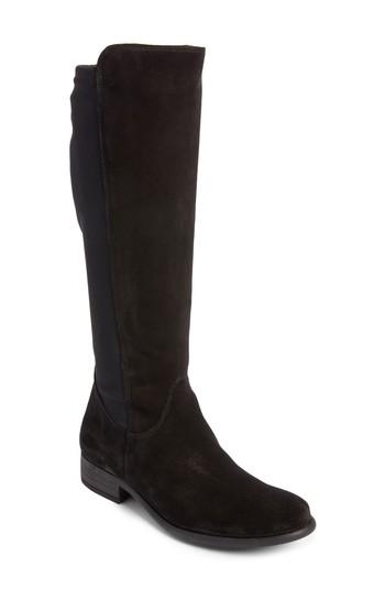 Women's Paul Green Nola Tall Water Resistant Boot Us / 3.5uk - Black