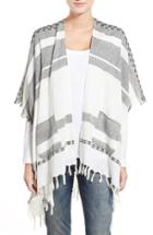 Women's Echo Blanket Stripe Poncho