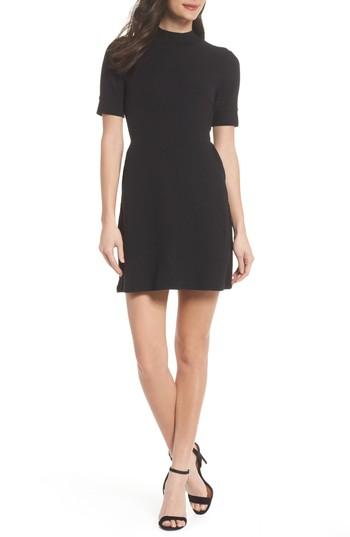 Women's French Connection Savos Sudan Jersey Dress - Black