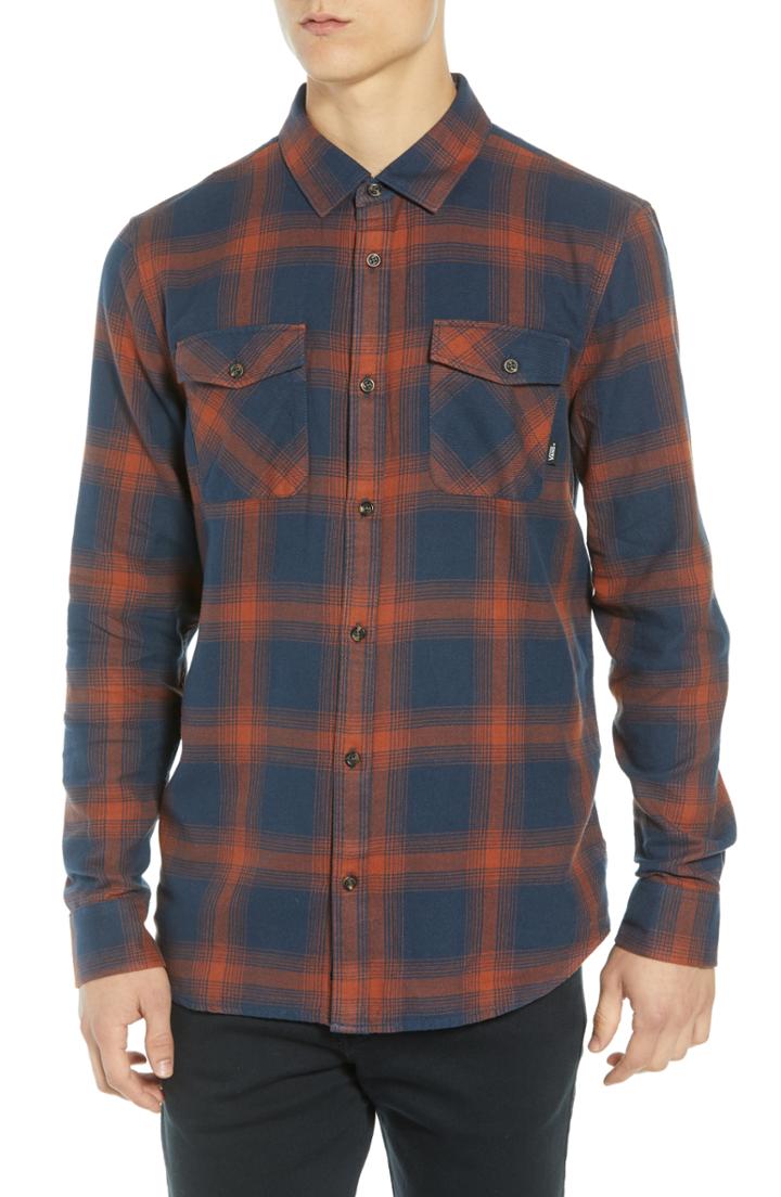 Men's Vans Monterey Iii Plaid Flannel Shirt