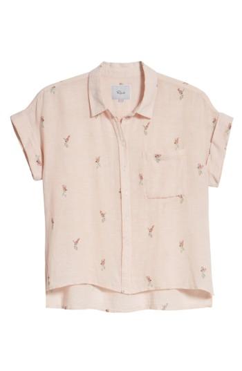Women's Rails Whitney Print Shirt - Pink