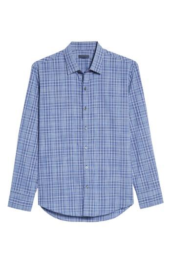Men's Zachary Prell Wein Slim Fit Check Sport Shirt