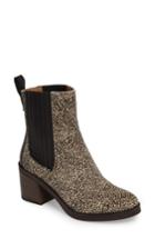 Women's Ugg Camden Genuine Calf Hair Chelsea Boot .5 M - Brown