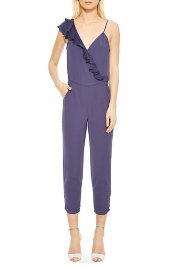 Women's Parker Addison Ruffle Jumpsuit - Blue