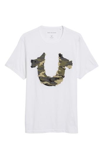Men's True Religion Brand Jeans 3d Camo Graphic T-shirt