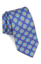 Men's Ted Baker London Medallion Silk Tie, Size - Purple