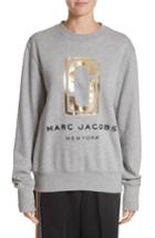 Women's Marc Jacobs Logo Sweatshirt - Grey