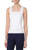 Women's Akris Punto Square Neck Tank - White