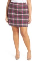 Women's Boden British Tweed Wool Mini Skirt (similar To 14w-16w) - Pink