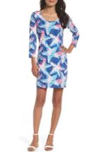 Women's Lilly Pulitzer Beacon Upf 50+ Shift Dress, Size - Blue