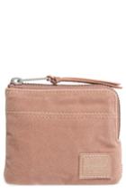 Women's Herschel Supply Co. 'johnny' Half Zip Wallet - Pink