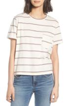 Women's All In Favor Stripe Pocket Tee