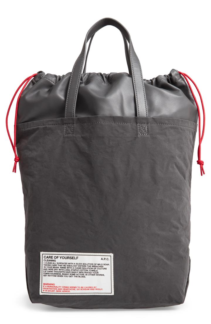 A.p.c. Cabas Manuel De Savoir Vivre Tote -