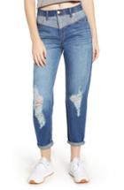 Women's Jordache Andie High Waist Carrot Leg Jeans - Blue