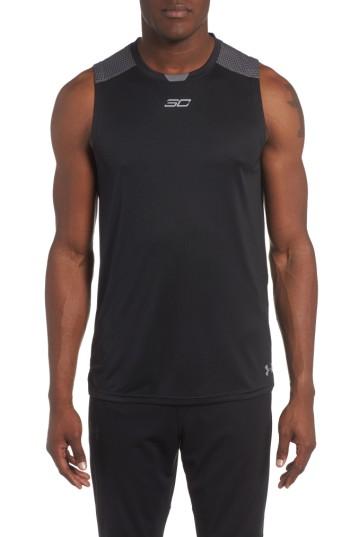 Men's Under Armour Sc30 Hyper30nic Tank - Black