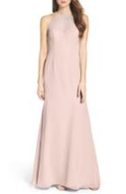 Women's Wtoo Chiffon A-line Gown - Pink