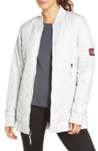 Women's The North Face Jester Reversible Bomber Jacket - Grey
