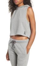 Women's Psycho Bunny Muscle Sleeveless Hoodie - Grey