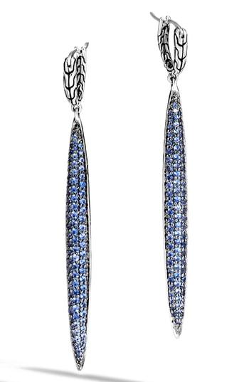 Women's John Hardy Classic Chain Gemstone Drop Earrings