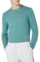 Men's Topman Crewneck Sweater, Size - Blue