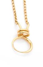 Women's Charlotte Chesnais Round Trip Vermeil Necklace