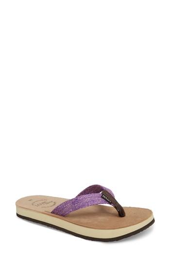 Women's Naot Island Flip Flop Us / 38eu - Purple